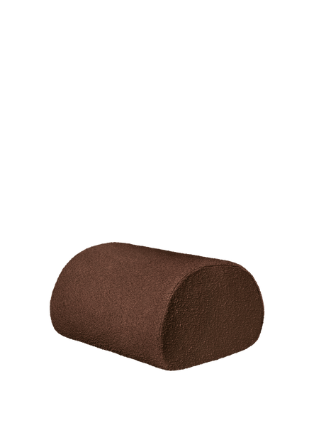Rouli Pouf från Ferm Living - Chestnut Brown - Jacobsen Plus