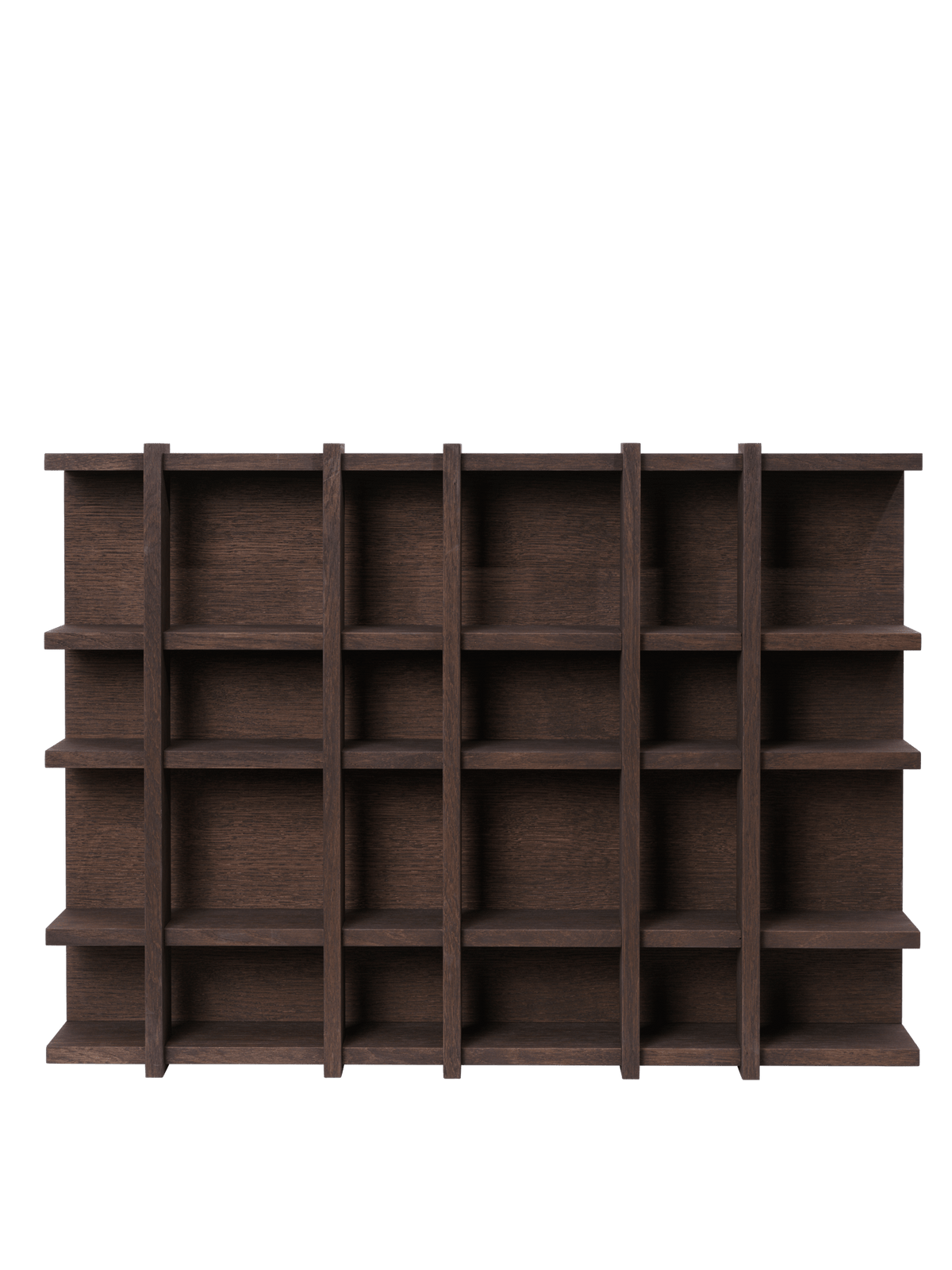 Tilem Bokhylla, 6 x 4 från Ferm Living - Dark Stained Oak - Jacobsen Plus