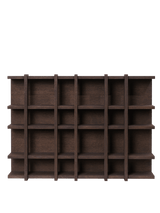 Tilem Bokhylla, 6 x 4 från Ferm Living - Dark Stained Oak - Jacobsen Plus