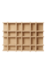 Tilem Bokhylla, 6 x 4 från Ferm Living - Natural Oak - Jacobsen Plus