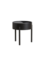 Arc Sidobord från Woud - Black painted ash - Jacobsen Plus