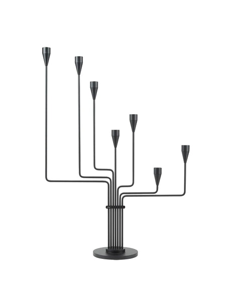 Karlsvognen Table Ljusstake, svart från Piet Hein - Jacobsen Plus