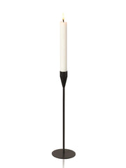 Jupiter Ljusstake, svart från Piet Hein