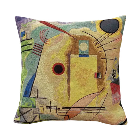 Kandinsky Jaune-Rouge-Bleu Extrait 2 kudde från Poulin Design - 1 - Jacobsen Plus