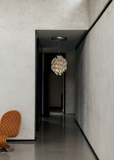 Spiral SP1 pendellampa av Verner Panton - Silver - Jacobsen Plus