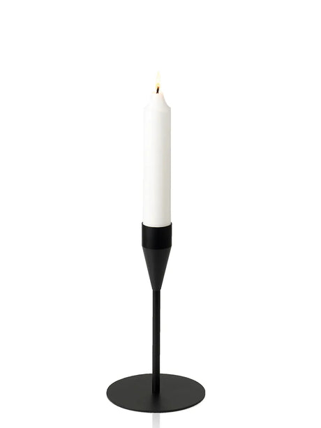 Mars Ljusstake, svart från Piet Hein - Maxi - H: 32 cm - Jacobsen Plus
