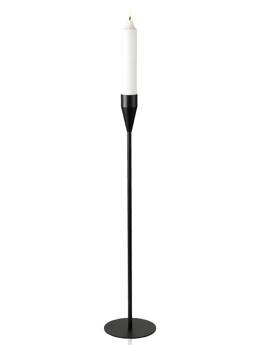Saturn Ljusstake, svart från Piet Hein - Maxi - H: 80,5 cm - Jacobsen Plus