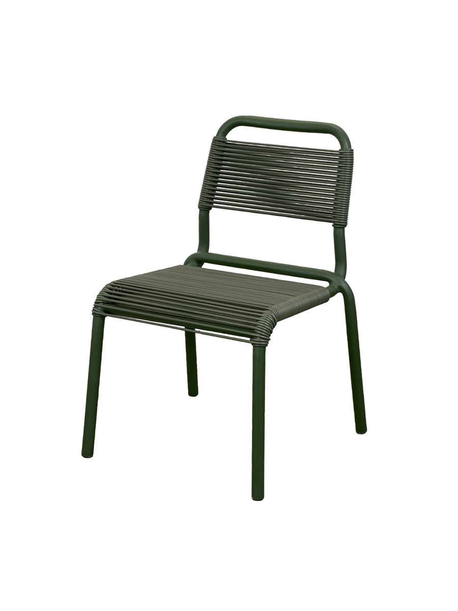 Al Dente Trädgårdsstol från Cane-line - Dark green - Jacobsen Plus