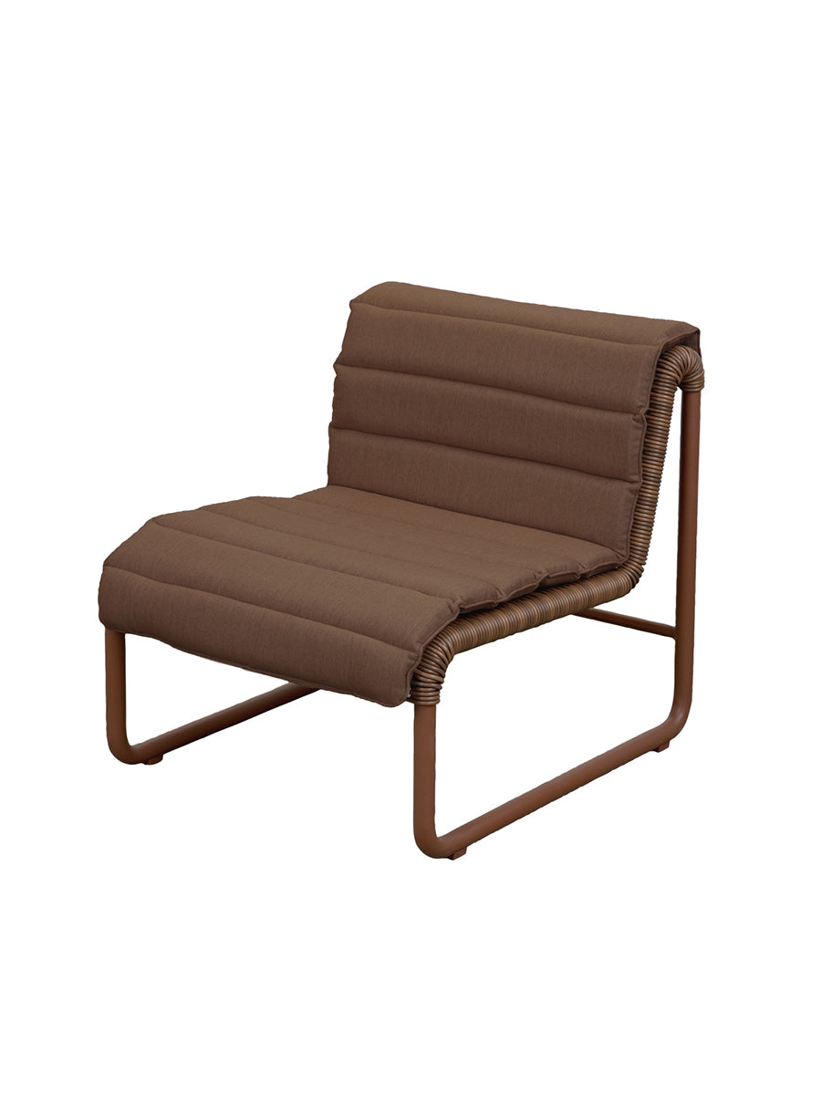 Dyna till Al Dente Utomhus Loungestol från Cane-line - Desert red - Jacobsen Plus