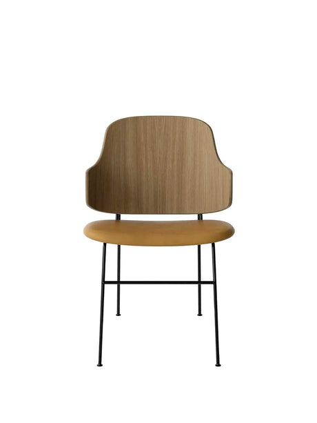 The Penguin matstol, läder från Audo Copenhagen - Walnut / Dakar 0250 - Jacobsen Plus