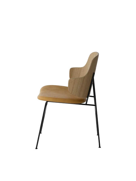 The Penguin matstol, läder från Audo Copenhagen - Walnut / Dakar 0250 - Jacobsen Plus