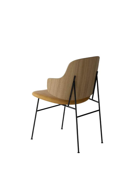 The Penguin matstol, läder från Audo Copenhagen - Walnut / Dakar 0250 - Jacobsen Plus