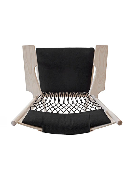 PP129 Nätstol av Hans J. Wegner - Standardstof / Ek / Såpbehandlad - Jacobsen Plus