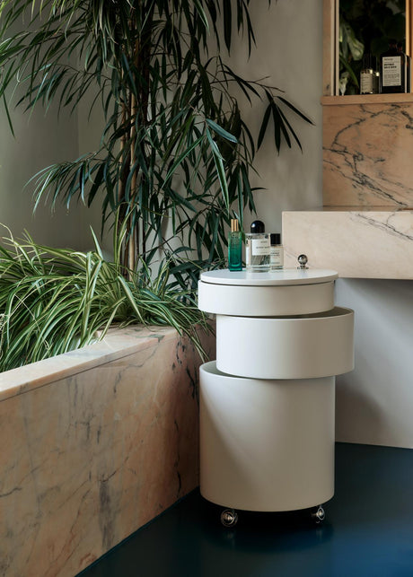 Barboy Sidobord, vit av Verner Panton - 2 - Jacobsen Plus