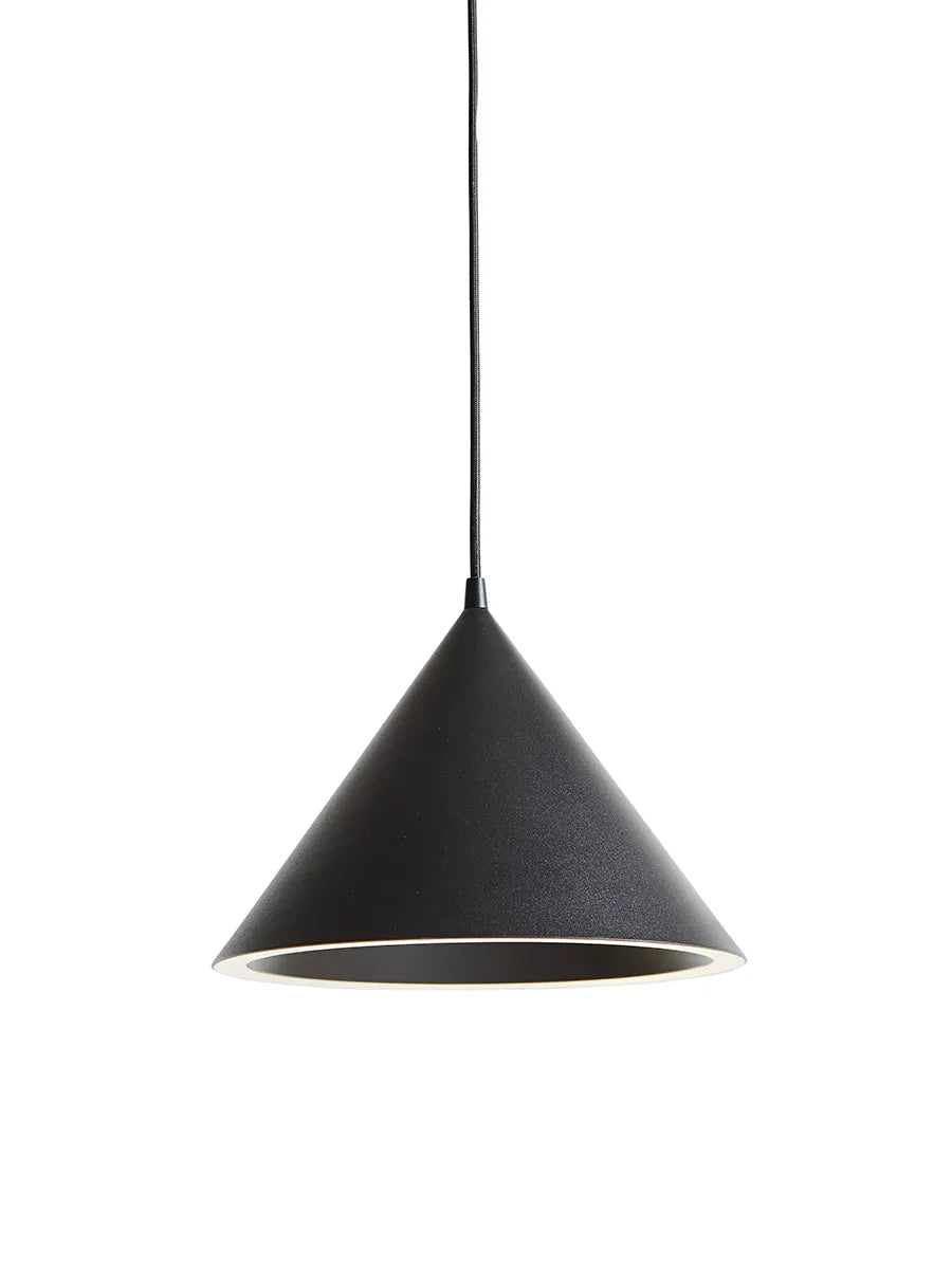 Annular pendellampa från Woud - Black powder - Jacobsen Plus
