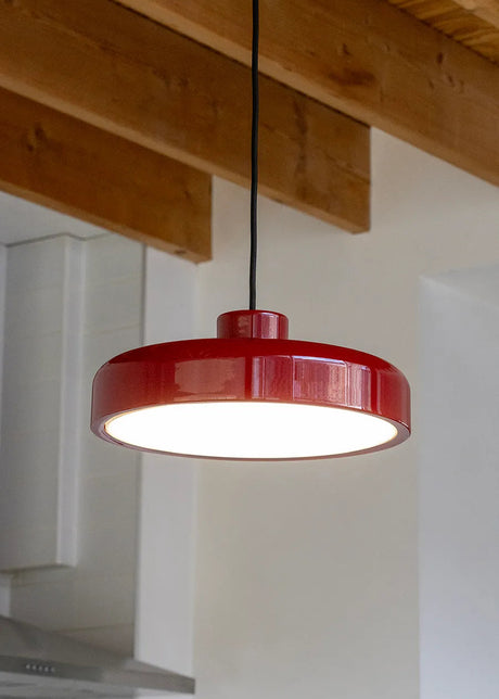 Lacquer pendel medium, röd från Nine - 2 - Jacobsen Plus