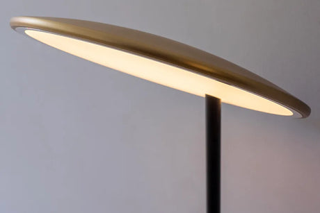 Disc bordslampa, borstad mässing från Nine - 3 - Jacobsen Plus