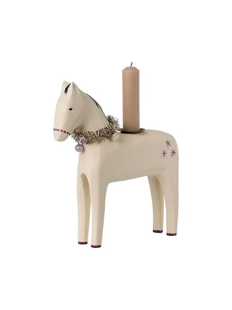 Trähäst Ljusstake, stor från Maileg - 2 - Jacobsen Plus