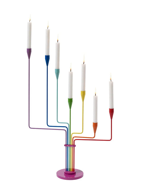 Karlsvognen Table Ljusstake, regnbåge från Piet Hein - Jacobsen Plus