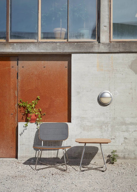 Skagerak Dyna till Lilium loungestol från Fritz Hansen - Charcoal - Jacobsen Plus