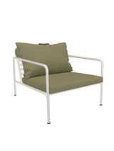 Avon Lounge Chair, dämpad vit stomme från Houe - Leaf - Jacobsen Plus
