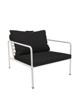 Avon Lounge Chair, dämpad vit stomme från Houe - Char - Jacobsen Plus
