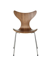 3108 Liljen stol i valnöt av Arne Jacobsen