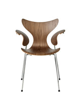 3208 Liljen armstol i valnöt av Arne Jacobsen - 1 - Jacobsen Plus