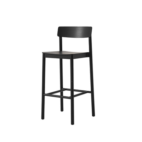 Betty TK16 Barstol från &Tradition - Svart lakeret ask - Jacobsen Plus