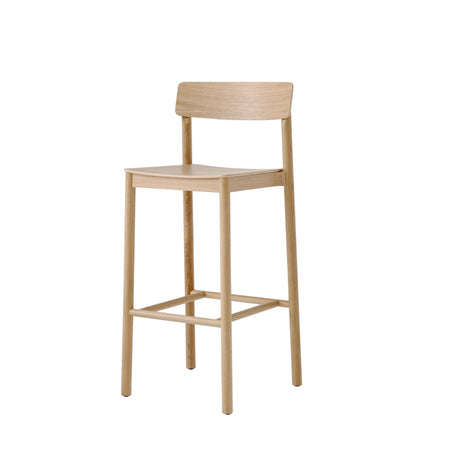 Betty TK16 Barstol från &Tradition - Svart lakeret ask - Jacobsen Plus