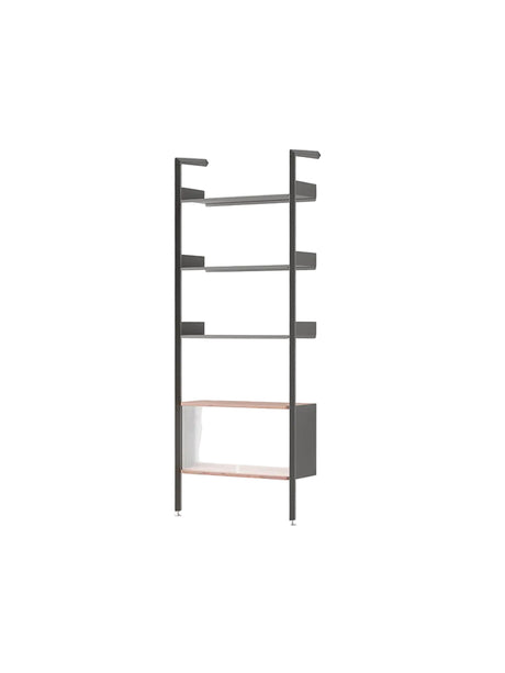 Rombe IF3, Full Bay Cabinet från &Tradition - Anthracite w. Anthracite shelves - Jacobsen Plus