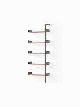 Rombe IF4, Tilläggshyllor för Bay från &Tradition - Anthracite w. Lacquered Walnut shelves - Jacobsen Plus