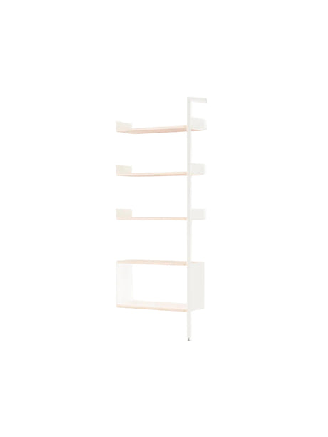 Rombe IF6, Add-on Bay Cabinet från &Tradition - Alabaster w. Alabaster shelves - Jacobsen Plus