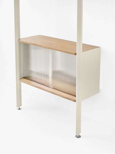 Rombe Cabinet Shelf IF3 & IF6 från &Tradition - Alabaster - Jacobsen Plus