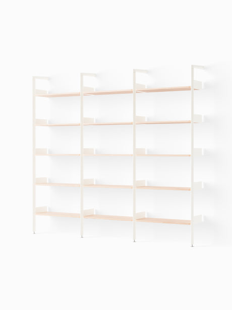 Rombe, Configuration F från &Tradition - Alabaster w. Alabaster shelves - Jacobsen Plus