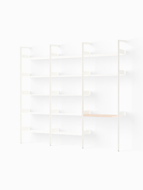 Rombe, Konfiguration G från &Tradition - Alabaster w. Alabaster shelves - Jacobsen Plus