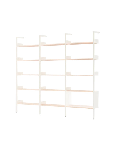 Rombe, Konfiguration H från &Tradition - Alabaster w. Alabaster shelves - Jacobsen Plus