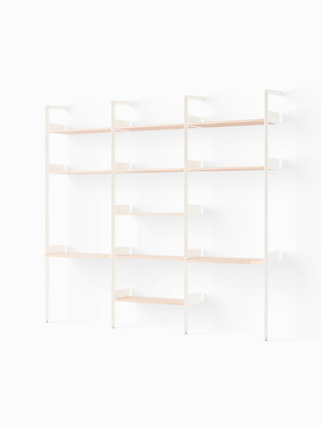 Rombe, Konfiguration I från &Tradition - Alabaster w. Alabaster shelves - Jacobsen Plus