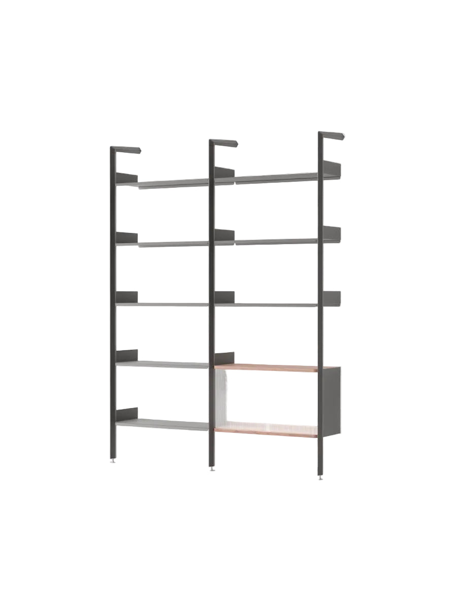  - Anthracite w. Anthracite shelves - Jacobsen Plus