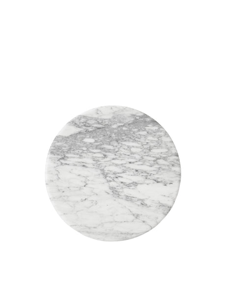 Marble Top till Wire Stool VP11 från &Tradition - Bianco Carrara - Jacobsen Plus