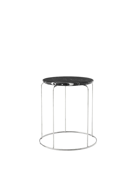 Marble Top till Wire Stool VP11 från &Tradition - Bianco Carrara - Jacobsen Plus
