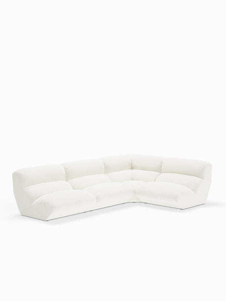 Hi Lo Modular Soffa, Konfiguration C från &Tradition - Grain 61229 - Jacobsen Plus