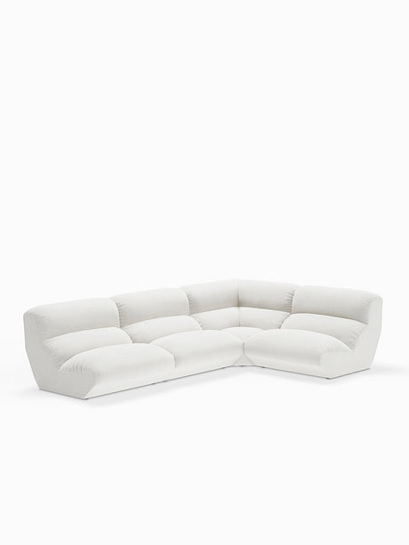 Hi Lo Modular Soffa, Konfiguration C från &Tradition - Grain 61229 - Jacobsen Plus