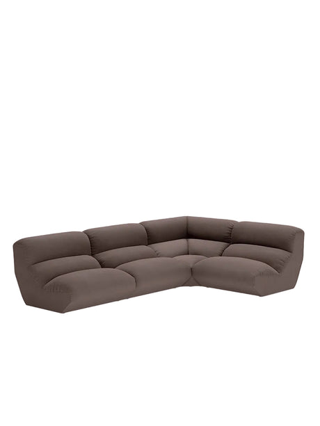 Hi Lo Modular Soffa, Konfiguration C från &Tradition - Grain 61229 - Jacobsen Plus