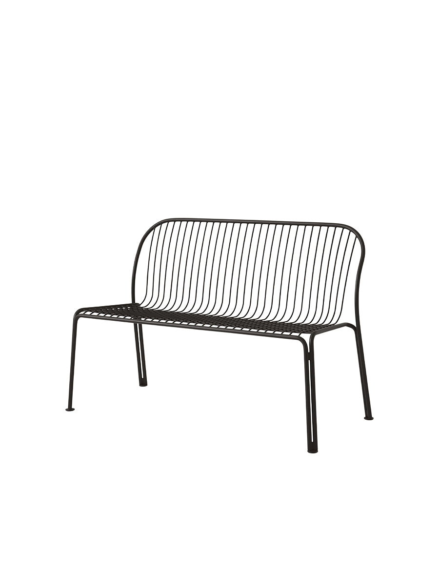 Thorvald SC111 Trädgårdsbänk från &Tradition - Warm Black - Jacobsen Plus