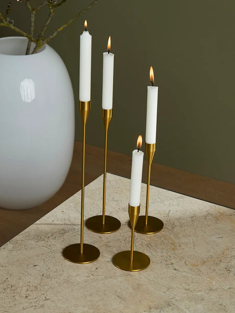 Saturn Ljusstake, mässing från Piet Hein - Table - H: 36 cm - Jacobsen Plus