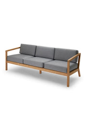 Skagerak Virkelyst 3-sits Soffa, ask från Fritz Hansen