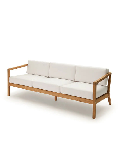 Skagerak Virkelyst 3 pers. Soffa, Vit från Fritz Hansen - Jacobsen Plus