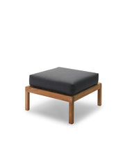 Skagerak Virkelyst Sittpuff, Kolgrå från Fritz Hansen