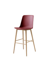 Rely HW133 barstol, ek från &Tradition - Red Brown - Jacobsen Plus